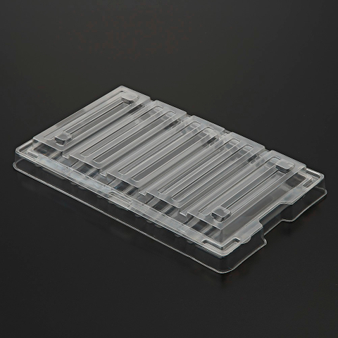 Working tray with upper and lower lids