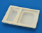 Vacuum forming flock lining box